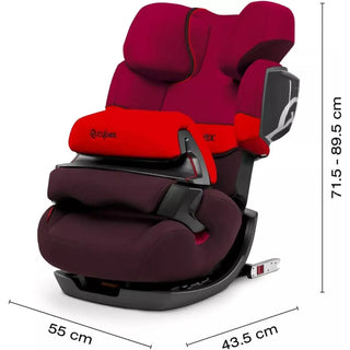 Cybex Silver Pallas 2-Fix 2-in-1 Child's Car Seat Safety Shield with ISOFIX Grey