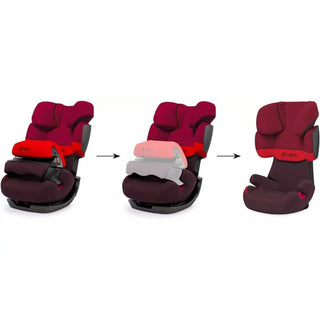 Cybex Silver Pallas 2-Fix 2-in-1 Child's Car Seat Safety Shield with ISOFIX Grey