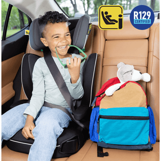 Graco Logico L i-Size Highback Car Seat Booster from 3.5 to 12 years, Midnight