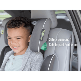 Graco Logico L i-Size Highback Car Seat Booster from 3.5 to 12 years, Midnight