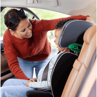 Graco Logico L i-Size Highback Car Seat Booster from 3.5 to 12 years, Midnight