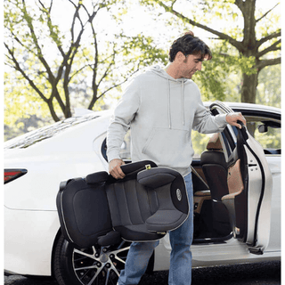 Graco Logico L i-Size Highback Car Seat Booster from 3.5 to 12 years, Midnight