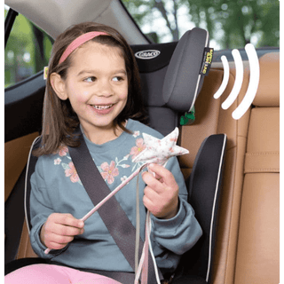 Graco Logico L i-Size Highback Car Seat Booster from 3.5 to 12 years, Midnight