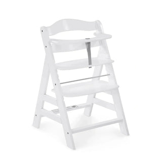 Hauck Alpha+ Wooden Highchair - White