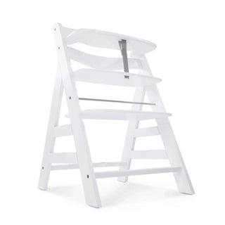 Hauck Alpha+ Wooden Highchair - White