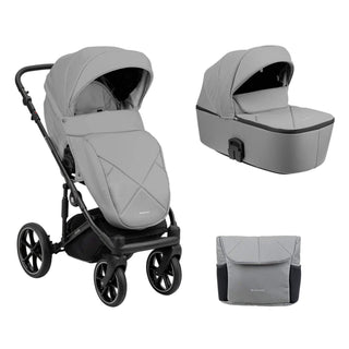 KikkaBoo Amani Stroller 2in1 with Carrycot Grey