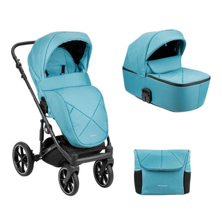 KikkaBoo Amani Stroller 2in1 with Carrycot Mint