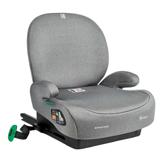 KikkaBoo i-Boost i-Size Car seat ISOFIX 125-150 cm Light Grey