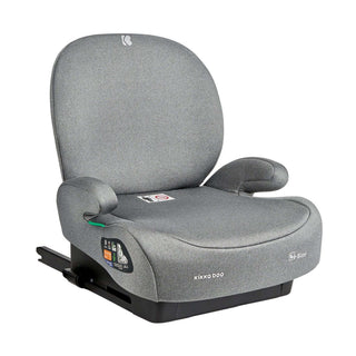 KikkaBoo i-Boost i-Size Car seat ISOFIX 125-150 cm Light Grey