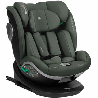 KikkaBoo i-Drive 360° Rotating Baby Child Car Seat i-Size ISOFIX 40-150 cm Army Green