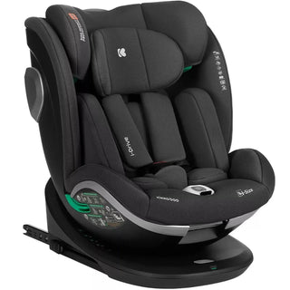 KikkaBoo i-Drive 360° Rotating Baby Child Car Seat i-Size ISOFIX 40-150 cm Black