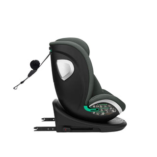 KikkaBoo i-Drive 360° Rotating Baby Child Car Seat i-Size ISOFIX 40-150 cm Army Green