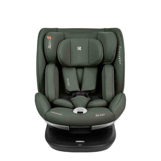 KikkaBoo i-Drive 360° Rotating Baby Child Car Seat i-Size ISOFIX 40-150 cm Army Green