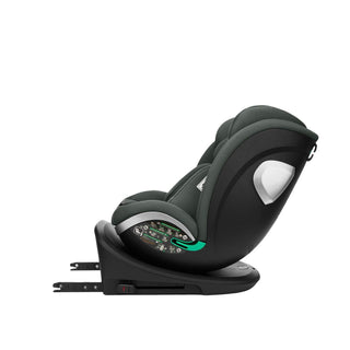 KikkaBoo i-Drive 360° Rotating Baby Child Car Seat i-Size ISOFIX 40-150 cm Army Green