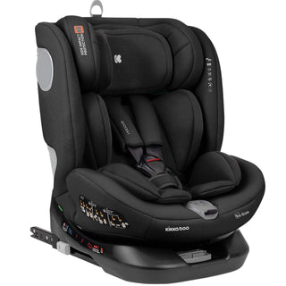 KikkaBoo i-Moove 360° Rotating Baby Child Car Seat i-Size With ISOFIX Black