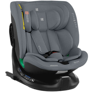 KikkaBoo i-TOUR 360° spin Baby Car Seat 40-150cm i-Size with ISOFIX - Dark Grey