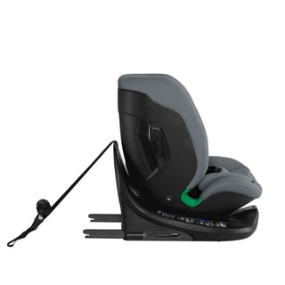 KikkaBoo i-TOUR 360° spin Baby Car Seat 40-150cm i-Size with ISOFIX - Dark Grey