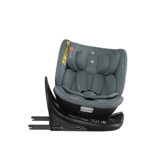 KikkaBoo i-TOUR 360° spin Baby Car Seat 40-150cm i-Size with ISOFIX - Dark Grey