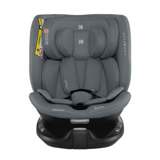 KikkaBoo i-TOUR 360° spin Baby Car Seat 40-150cm i-Size with ISOFIX - Dark Grey