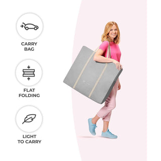 Kinderkraft Baby Crib 3 in 1 LOVI Cradle Travel Cot Rocker Portable - Grey