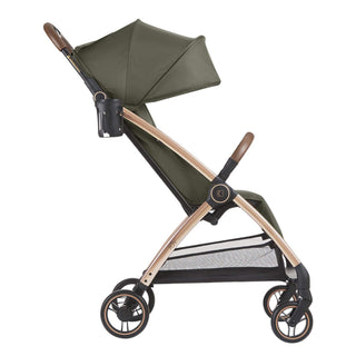 KikkaBoo Joy Autofolding Compact pushchair Army Green
