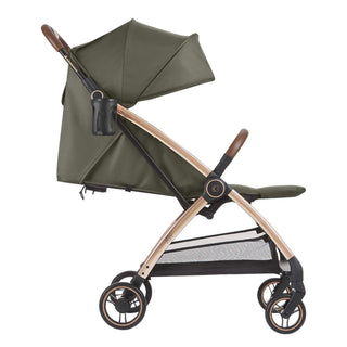 KikkaBoo Joy Autofolding Compact pushchair Army Green