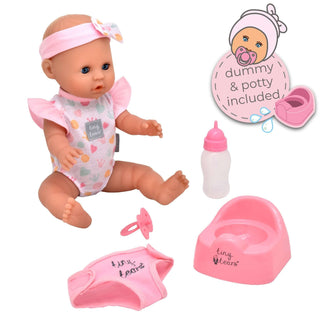 Tiny Tears Doll Baby Classic – 38cm Drinking, Crying & Wetting