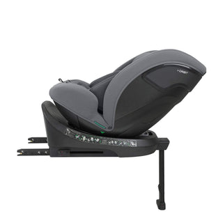 KikkaBoo i-Orbit i-Size Car seat ISOFIX 40-150cm Light Grey 2025