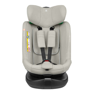 KikkaBoo i-Round i-Size Car seat ISOFIX 40-150cm Light Grey