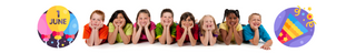 International Children's day banner The Tiny Toddlers