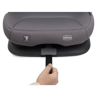 Chicco Fold & Go S i-Size Car Seat 100–150cm Foldable Booster - Glam Grey