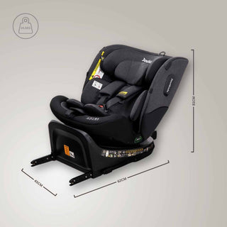JoviKids Ranger 2 i-Size Car Seat with Leg Extension Cushion - Twilight