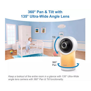 VTech RM7766HD Smart Pan & Tilt Baby Monitor – 7 Inch Display