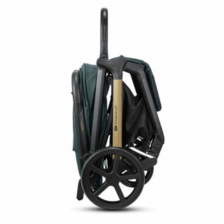 Kinderkraft Loom Stroller – Jade Green | Lightweight, Foldable Pushchair for Birth to 22kg