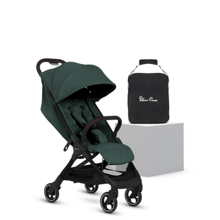 Silver Cross Clic 2 Pushchair with Travel Bag – Conifer
