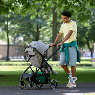 Bebeconfort Breeze Trio 3-in-1 Baby Stroller Travel System – Mineral Grey 0–4 Years