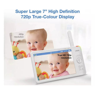 VTech RM7787HD 7 Inch Over-The-Cot Smart Baby Monitor