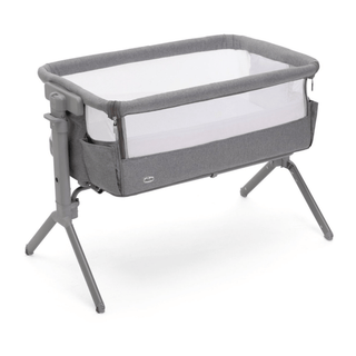 Chicco Next2Me Armonia Bedside Crib – Steel 0–6 Months