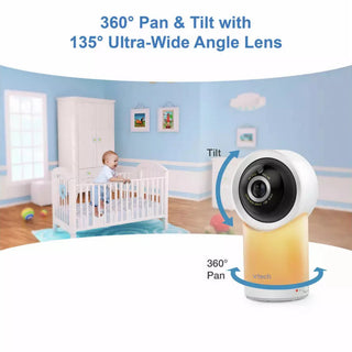 VTech RM5766HD Smart Wi-Fi Baby Monitor with 5" Screen & Pan Tilt Camera