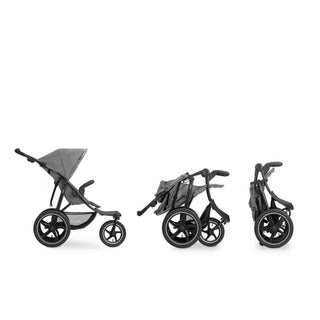 Hauck Runner 2 - All-Terrain Pushchair - Melange Grey