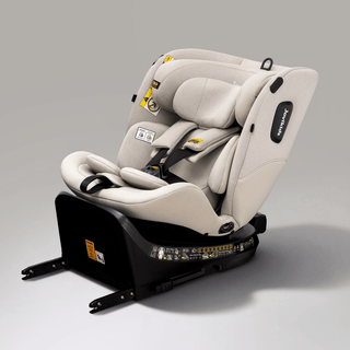 JoviKids Ranger 2 i-Size Car Seat with Leg Extension Cushion - Milkstone