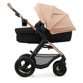 Kinderkraft Moov 2 3-in-1 Travel System with Mink Pro i-Size Car Seat – Sand Beige