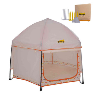 Jovikids Portable Play Tent – Pop-Up Kids Teepee Indoor & Outdoor - Beige
