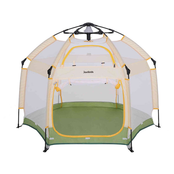 Jovikids Portable Play Tent – Pop-Up Kids Teepee (Indoor & Outdoor) - Green