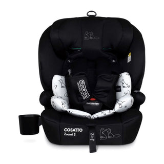 Cosatto Zoomi 3 i-Size Car Seat | 76–150cm | ISOFIX | Anti-Escape | From 15 Months to 12 Years Foxed