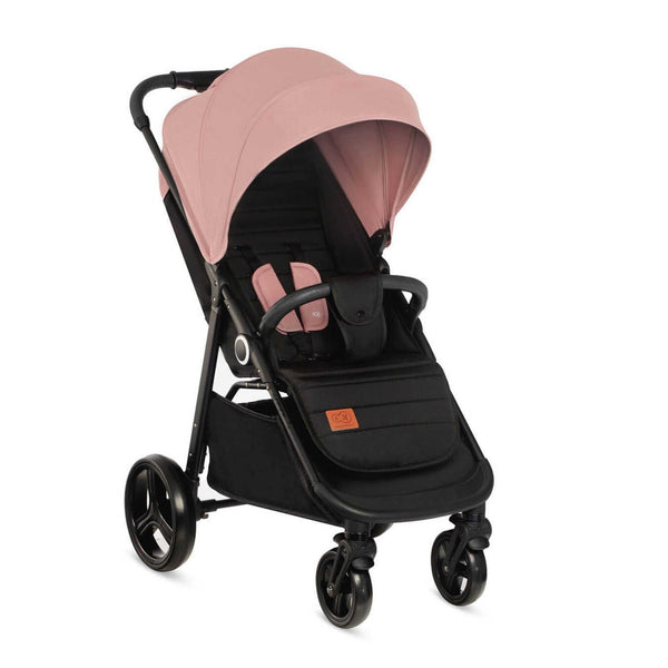 Kinderkraft Grande Plus Pushchair – Pink | One-Hand Fold, Lie-Flat Seat, Birth to 22kg