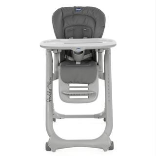 Chicco Polly Magic Highchair – Birth to 3 Years | Adjustable Height, Removable Tray, Toy Bar