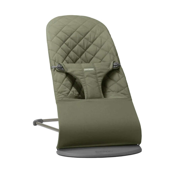 BabyBjorn Bouncer Bliss – Woven, Classic Quilting, Dark Green