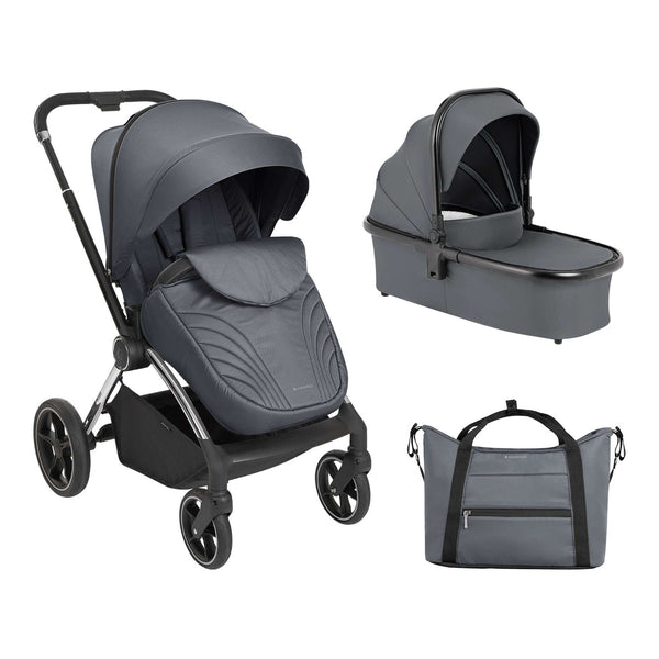 KikkaBoo Kara Baby Stroller 2in1 with carrycot Grey