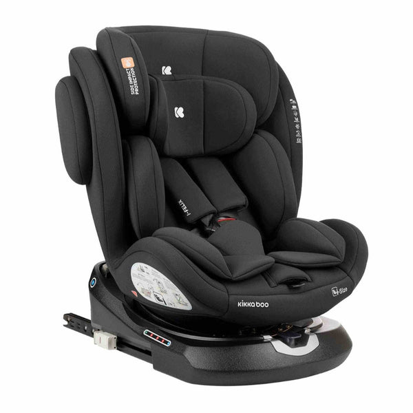 KikkaBoo i-Felix i-Size ISOFIX Car Seat 40–150cm – Black